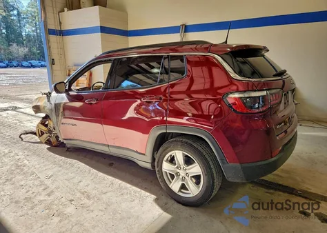 2022 Jeep Compass Latitude from USA, damaged, VIN 3C4NJDBB3NT110186